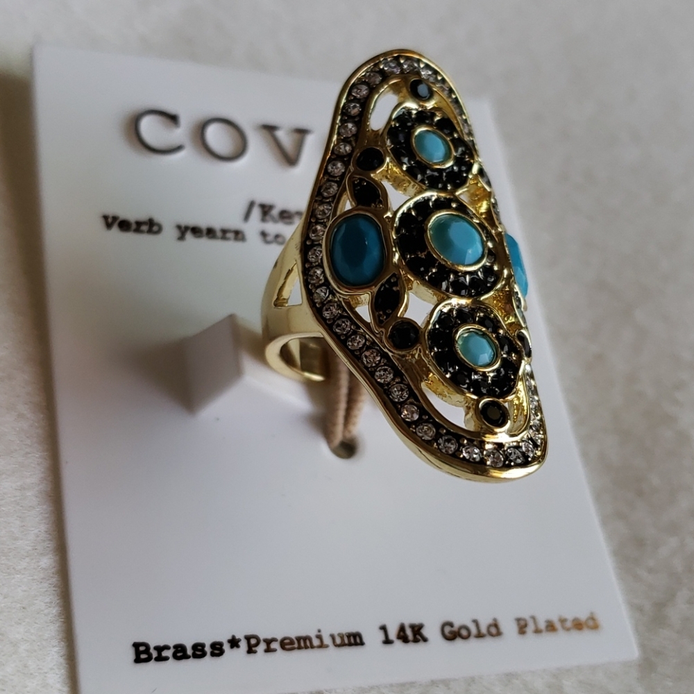 Turquoise Ring size 8